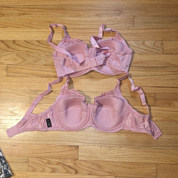 38E Set of 2 Bras Underwire Push Up Lace Floral Bras - Picture 4 of 9